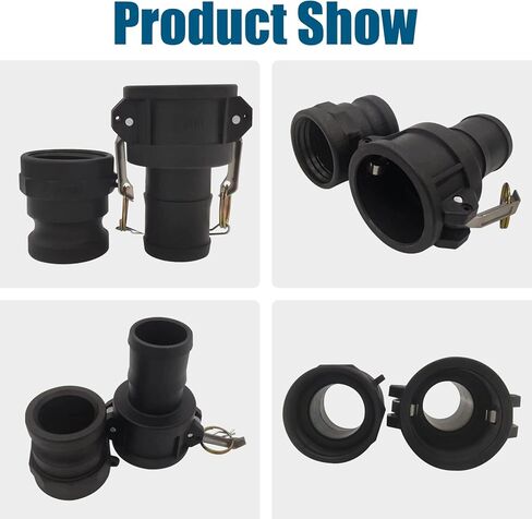 تجهيزات قفل Camlock من مادة البولي بروبيلين (2 بوصة من النوع C) وتركيبات قفل Camlock من البولي بروبيلين مقاس 2 بوصة من النوع A مع حشية Camlock بالداخل in Kuwait