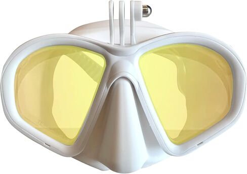 Hammerhead Spearguns, MV3 Low Volume, Action Diving Mask (White) in Saudi Arabia