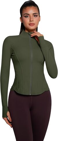 سترات الجري النسائية من QUEENIEKE، سترات رياضية، سترات رياضية مناسبة للتمرين في صالة الألعاب الرياضية واليوجا in Kuwait