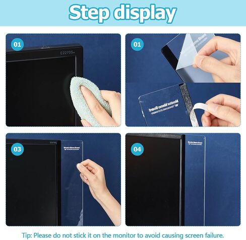 20 Pcs Office Desk Accessories Include 2 Pcs Monitor Memo Board Computer Message Board Sticky Note Holder 12 Pads Sticky Notes in 2 Sizes 5 Pcs 0.5mm Gel Pens Black Ink Pens Office Supplies in Saudi Arabia