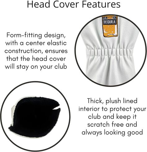 Limited Edition Tequila - Driver Head Cover - Tour Quality Golf Club Cover - Style and Customize Your Golf Bag in Saudi Arabia