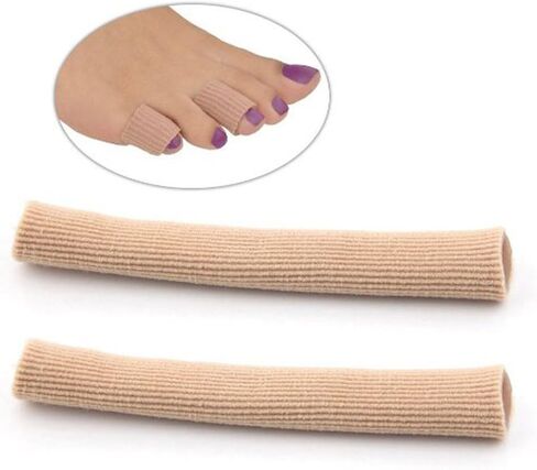 أنابيب مفتوحة من الأمام، واقيات أكمام مبطنة بالجل للذرة، والبثور، والمطرقة، 5 قطع لكل عبوة in Kuwait