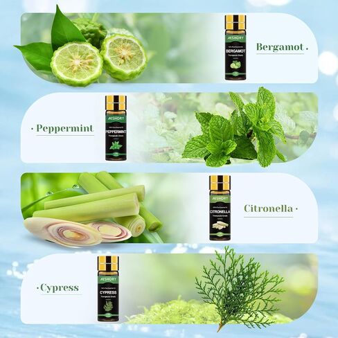 Summer Essential Oils Set - Fragrance Oil for Diffuser, Humidifier, Aromatherapy, Candle Making - in Saudi Arabia