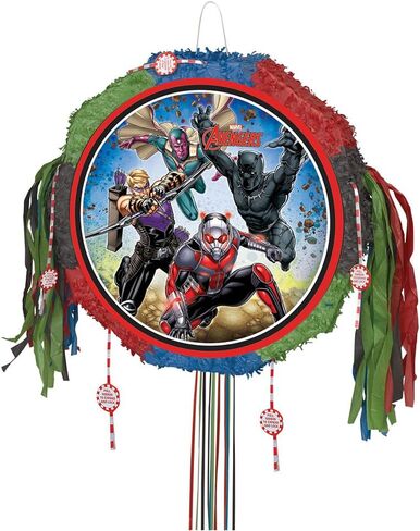 Unique Avengers Pull String Pinata - 18" x 18", 1 Pc in Saudi Arabia