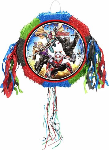 Unique Avengers Pull String Pinata - 18" x 18", 1 Pc in Saudi Arabia