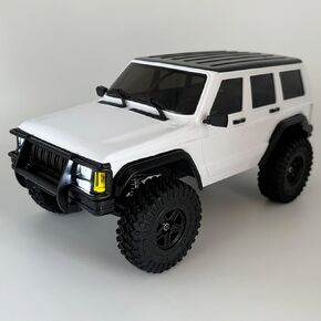 WPLDEWAN RC Rock Crawler RC Truck 4x4 1/18 Scale Remote Control Jeep Hobby Grade RTR All Terrain 370 Brushed Motor 2.4GHz Fully Proportional 3 Range Speed Upgrade Chassis Light System‌ Adult in Kuwait
