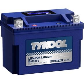 YTX9-BS-PRO LiFePO4 battery, 5Ah 300CCA, 3X Cranking Amps, 5X Longer Life, Powersports ATV UTV Riding Lawn Mower Battery Compatible with Honda EU3000is 400ex Predator Generator in Kuwait