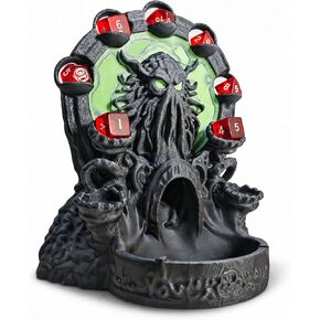 Octopus Monster Dice Tower, 3D Printed Dice Rolling Tower with Tray, Dungeons and Dragons, Tabletop, DND, RPG & Board Games, Unique Table Decoration & Party Surprise Gifts in Saudi Arabia