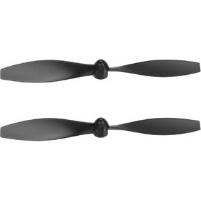 MECCANIXITY 2 Set 4 Inch Propeller RC Propellers 2-Vane Blades Props for RC Airplane Aircraft Prop Controlled Airplanes Lightweight Drones, Black in Kuwait