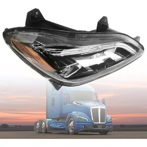 P546157100R Right Passenger Side LED Headlight Headlamp Assembly Fits for Kenworth T680 Next Gen 2022-2025 P54-6157-100 P546157100 in Saudi Arabia