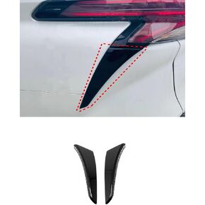 Car Accessories Fit for Toyota Sienna 2021-2023 ABS（Glossy Black） Rear Tail Light Lamp Molding Cover Trim 2Pcs in Saudi Arabia