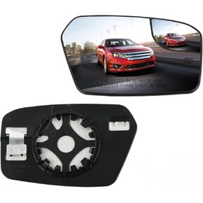 Right Passenger Side Heated Mirror Glass Fit for Ford Fusion 2011 2012 Lincoln MKZ 2011 2012 Mercury Milan 2011, Right Side Exterior Rearview Mirror Power Heated with Blind Spot Glass in Saudi Arabia