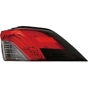 HEADLIGHTSDEPOT Right Passenger Side Halogen Tail Light Compatible With Toyota RAV4 2019-2025; CAPA Certified in Kuwait
