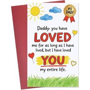 Funny Fathers Day Card For Papa, Happy Fathers Day Gift From Daughter Son Kids Grandchildren, Papa Card Gift For Him Men, Ideal Father Days Cards With Envelope in Saudi Arabia