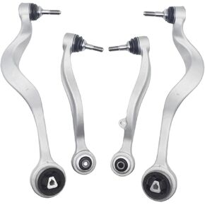 4pcs Control Arm Kit Front Suspension Assembly Sway Bar Link Outer Tie Rod Compatible with 2004-2010 BMW E60 525i 528i 530i 535i 545i 550i, 31126774826 in Saudi Arabia