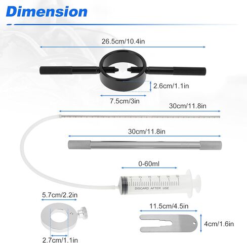 Motorcycle Fork Service Tool Kit, Motorcycle Fork Spring Compressor, Fork Oil Level Tool, Damper Rod Bleed- Tool, Motorbike Fork Maintenance Tool Set Motorbike Fork Repair Tools in Kuwait