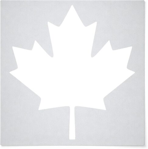 Canadian Maple Leaf Reusable Mylar Stencil - Art Craft Supplies New Sizes (4") in Kuwait