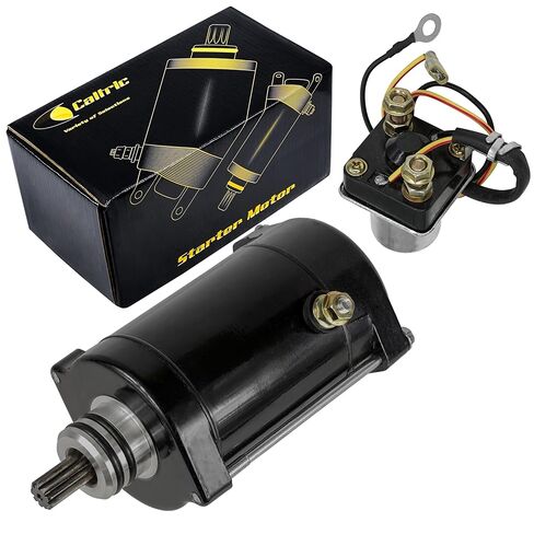 Caltric Starter & Solenoid Relay Compatible with Polaris Sl780 Slt780 780 1996 1997 in Kuwait