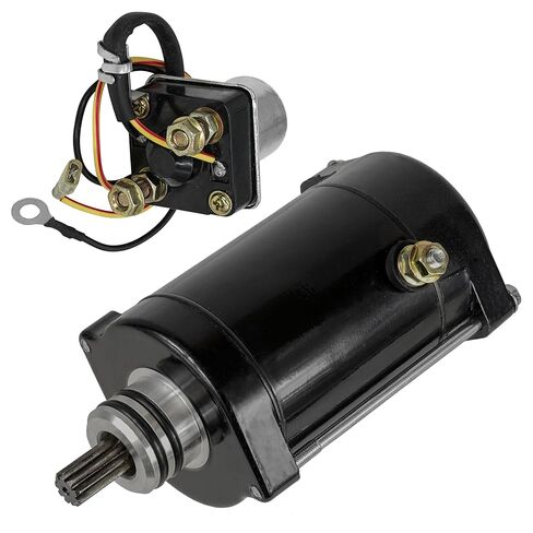 Caltric Starter & Solenoid Relay Compatible with Polaris Sl780 Slt780 780 1996 1997 in Kuwait