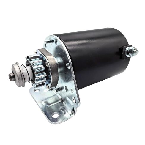 Starter Compatible with 14 Teeth Briggs and Stratton Engines 12-19.5HP Cub Cadet John Deere New Holland Scotts Toro 1998-2010 Replace 593934 693551 030221 LG693551 BS693551 in Kuwait