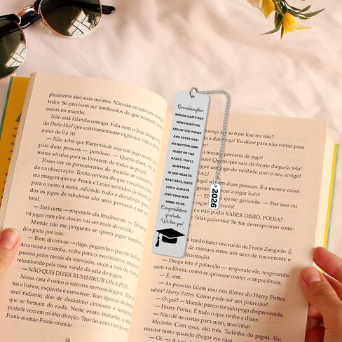 2026 Graduation Gifts for Granddaughter Bookmark for Reading Granddaughter Gifts from Grandma Book Markers for Books Congratulations Gift for Graduates 2026 Reading Gift for Book Lovers in Kuwait