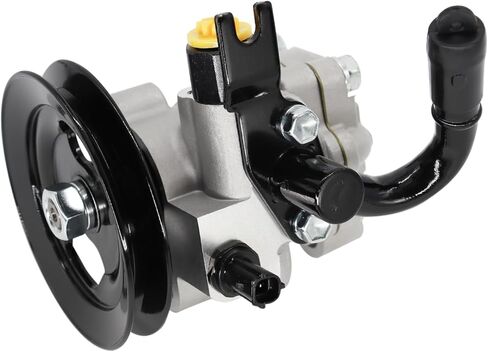 Detroit Axle - Power Steering Pump for Dodge Attitude Hyundai Accent Kia Rio Rio5, Power Steering Pump with Pulley Replacement in Kuwait