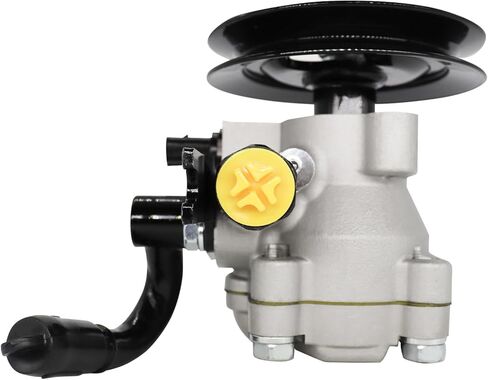 Detroit Axle - Power Steering Pump for Dodge Attitude Hyundai Accent Kia Rio Rio5, Power Steering Pump with Pulley Replacement in Kuwait