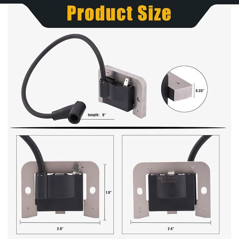 24-584-01-S Ignition Coil Replaces 24 584 45-S & MIA11292 Compatible with Kohler CV20 CV22 CV22S CV23 CV25 CV18 CV19 CH18 CH20 CH22 CH23 CH25 Engine in Saudi Arabia