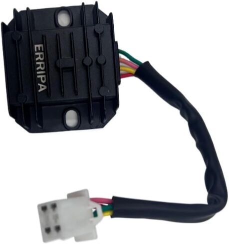 4 Pin Voltage Regulator Rectifier 12V for GY6 50cc 150cc, CG 125cc-250cc, Tao Tao 110 ATV, Motorcycle, Scooter, Moped, Dirt Bike, Go Kart in Saudi Arabia