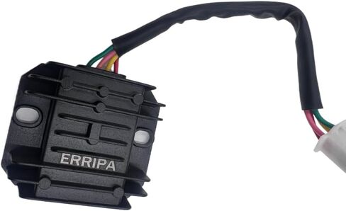 4 Pin Voltage Regulator Rectifier 12V for GY6 50cc 150cc, CG 125cc-250cc, Tao Tao 110 ATV, Motorcycle, Scooter, Moped, Dirt Bike, Go Kart in Saudi Arabia
