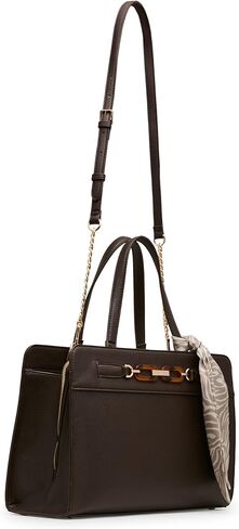 Anne Klein Women's Triple Compartment Tote with Scarf in Saudi Arabia