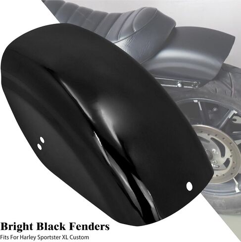 Steel Gloss Black Motorcycle Rear Fender for Harley Sportster XL 48 72 883 1200 in Saudi Arabia