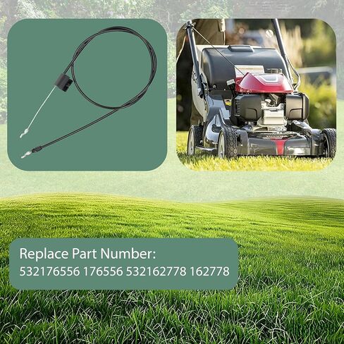 532176556 176556 Engine Zone Control Cable for Craftsman 532162778 162778 Husqvarna Poulan Weed Eater 180817 Walk Behind Lawn Mowers in Saudi Arabia