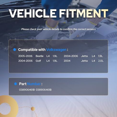 ENA حسّاس كتلة تدفق الهواء MAF متوافق مع VW Volkswagen Jetta Golf Beetle 2004 2005 2006 لاستبدال AF10315 038906461B in Kuwait