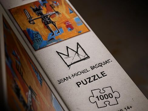 theory11 Basquiat Jigsaw Puzzle, 1000 Piece Jigsaw Puzzle, Officially Licensed Merchandise & Collectibles, Precision Fit and Premium Quality, Intermediate Puzzle in Kuwait