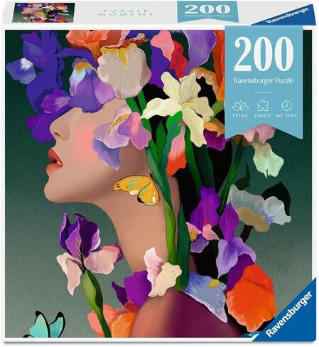 لحظات لغز Ravensburger: لغز Iris 200 قطعة للبالغين in Kuwait