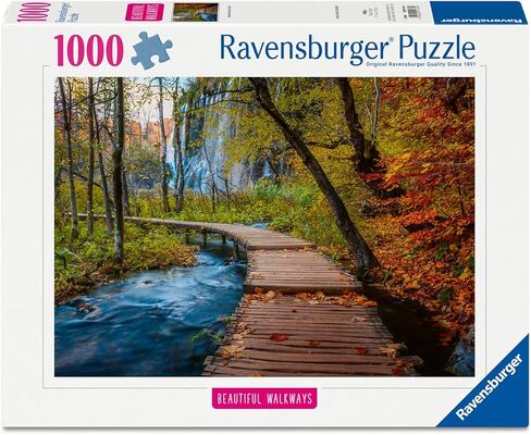 لغز Ravensburger الخريفي الخشبي مكون من 1000 قطعة للبالغين in Kuwait