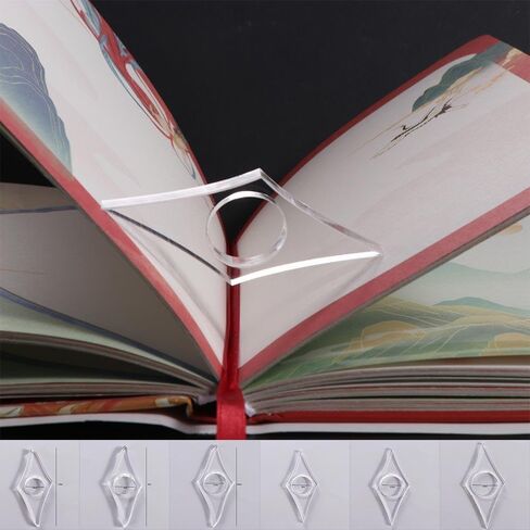 دعم كتاب الإبهام، ملحقات الكتب متعددة الوظائف، حامل صفحات الكتب، إشارة مرجعية مريحة (نمط صغير 1) in Kuwait