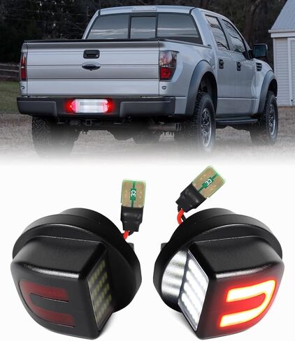 أضواء لوحة ترخيص LED لـ F150 F250 F350 Super Duty Explorer Ranger Bronco Excursion Expedition 24 قطعة مصباح LED خلفي أبيض، حزمة من 2 in Kuwait