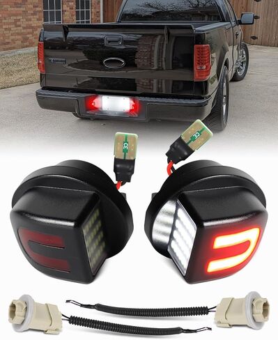 أضواء لوحة ترخيص LED لـ F150 F250 F350 Super Duty Explorer Ranger Bronco Excursion Expedition 24 قطعة مصباح LED خلفي أبيض، حزمة من 2 in Kuwait