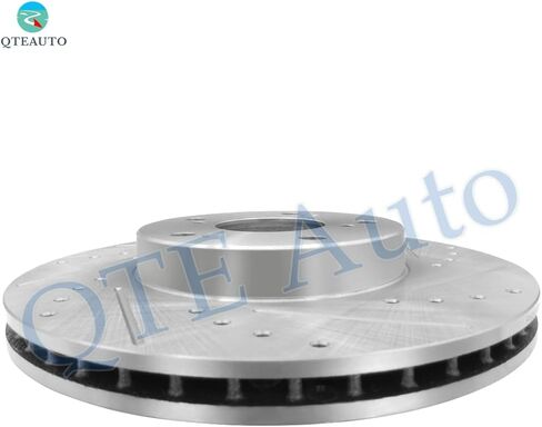 PM Auto Set of 4 282mm Front-Rear Drilled Slotted Brake Disc Rotors Replacement For 2002-2004 Honda CR-V in Kuwait