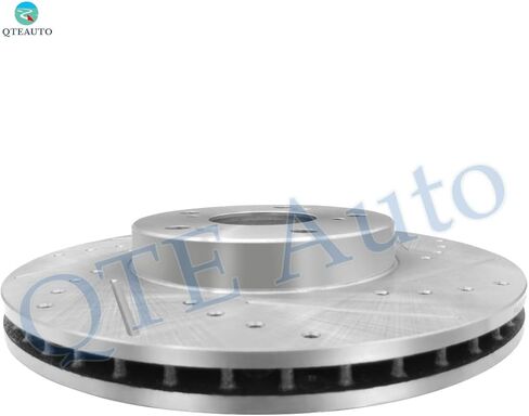 PM Auto Set of 4 282mm Front-Rear Drilled Slotted Brake Disc Rotors Replacement For 2002-2004 Honda CR-V in Kuwait