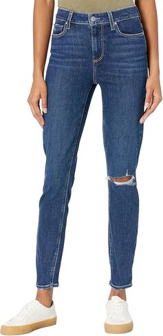 PAIGE Women's Hoxton Transcend Vintage High Rise Ultra Skinny Ankle Jean in Saudi Arabia