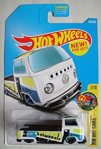 Hot Wheels 2017 HW Art Cars Volkswagen T2 Pickup 295/365, White in Kuwait