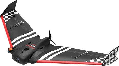Buddy RC Sonic Modell AR Wing Classic RC Airplane، FPV Plane RC Airplane للبالغين مع جناحيها 900 مم، طائرة RC سهلة التحكم للمهرة (إصدار PNP، أسود) in Kuwait