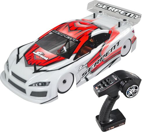 Serpent 1:10 4WD Brushless Electric Touring RC Car RTR, Carbon Fiber & CNC Aluminum Parts, High Speed Racing Vehicle, Blue (Battery & Charger Not Included) in Saudi Arabia