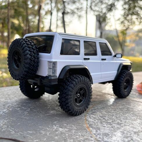 WPLDEWAN RC Rock Crawler RC Truck 4x4 1/18 مقياس التحكم عن بعد Jeep Hobby Grade RTR جميع التضاريس 370 محرك ناعم 2.4 جيجا هرتز متناسب بالكامل 3 نطاقات ترقية نظام إضاءة الهيكل‌ للبالغين in Kuwait