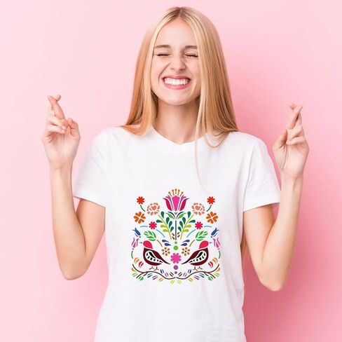 9 قطع استنسل زهور نافيا - استنسل طلاء شمالي قابل للغسل وقابل لإعادة الاستخدام مع تصميمات نباتية معقدة للجدران والأثاث والنسيج واللوازم الفنية للحرف اليدوية ولوازم صناعة الأثاث in Kuwait