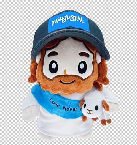 Jesus Holding Lamb Plush Doll – Soft Jesus Plush Doll ，Inspirational Religious Stuffed Toy Shepherd Theme for Kids & Adults，Best Gift for Birthday& Christmas&Easter in Saudi Arabia