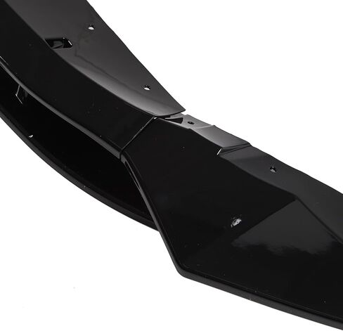 Front Lip Compatible with BMW X3 G01 (2018-2021) X4 G02 (2019-2021) M-Sport Model, ABS Gloss Black Bumper Air Splitter in Kuwait
